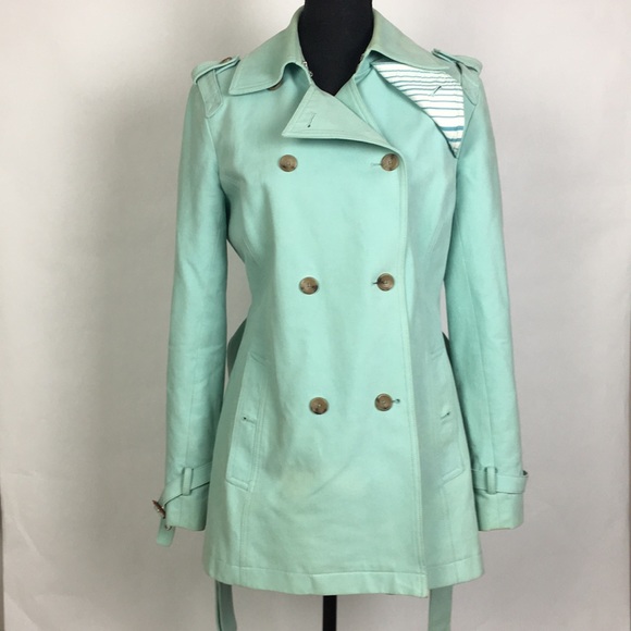 Banana Republic Jackets & Blazers - Banana Republic Woman Coat Aqua Size Large